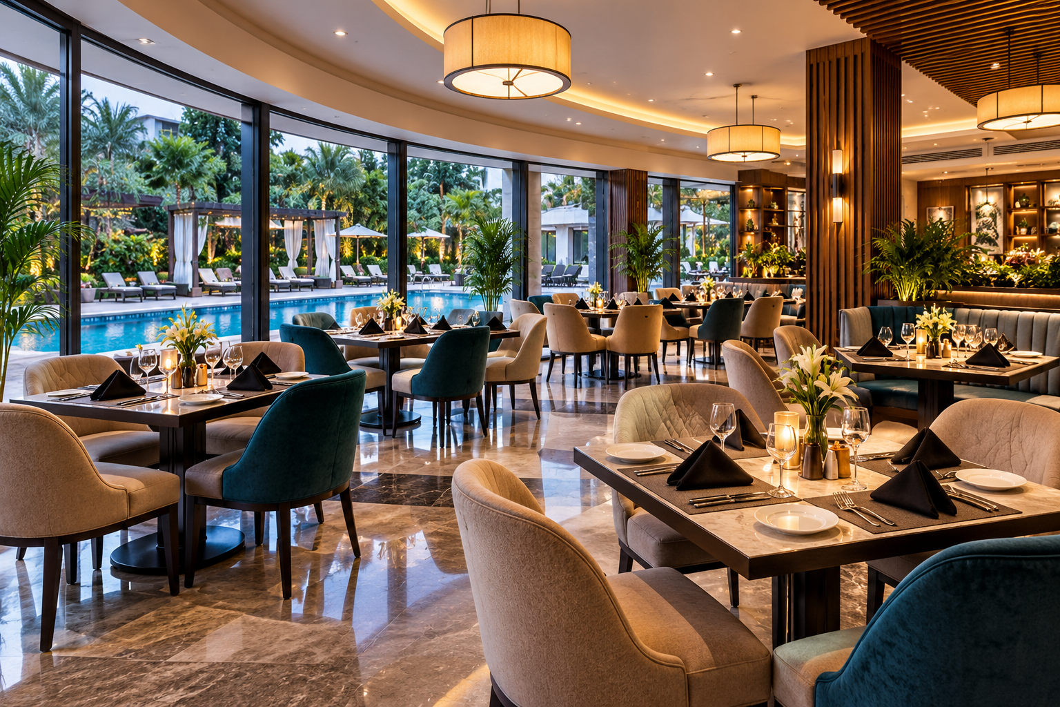 Restro The 24 restaurant at Hotel Royal Arch Patna
