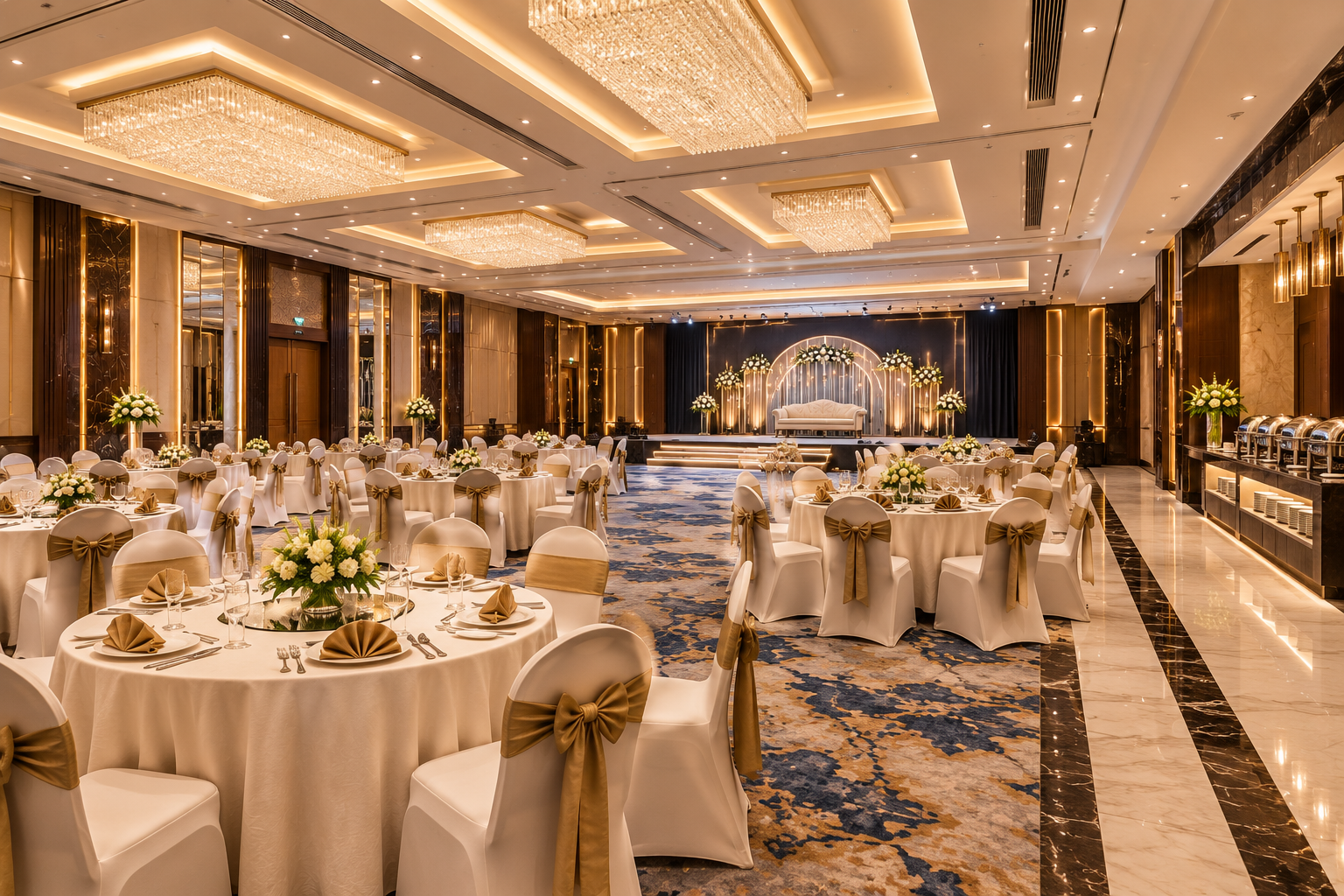 Grand Banquet and Event Venue at Hotel Royal Arch
